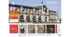 Desktop Screenshot of musee-orsay.fr